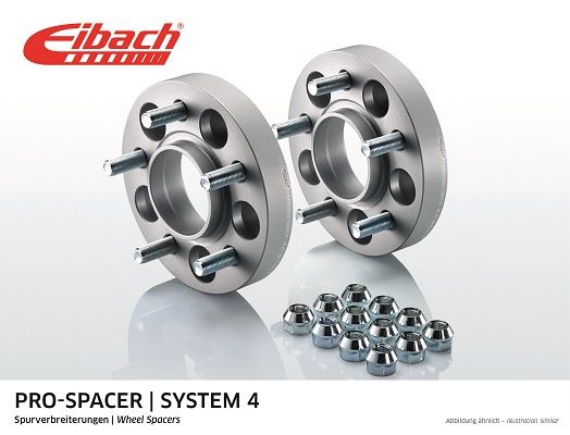 Eibach S90-6-10-007 00-05 NEON PAIR OF 10MM THICK PRO-SPACERS SILVER